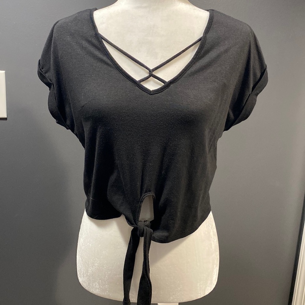 Almost famous crop top size medium